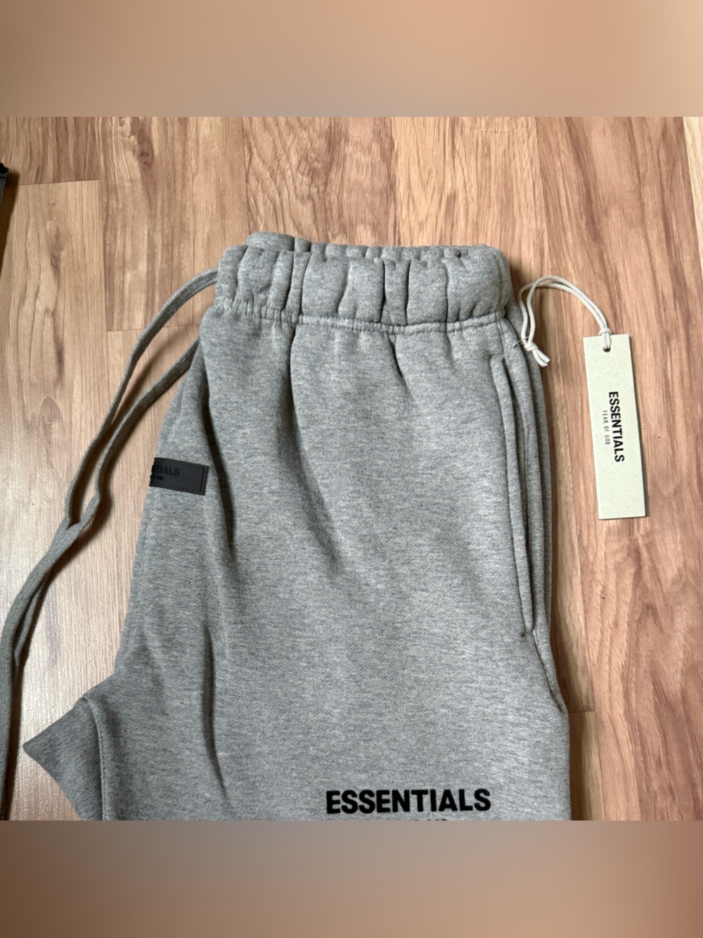 Fear of God Essentials Men's Light Gray Jogger sweatpants shorts